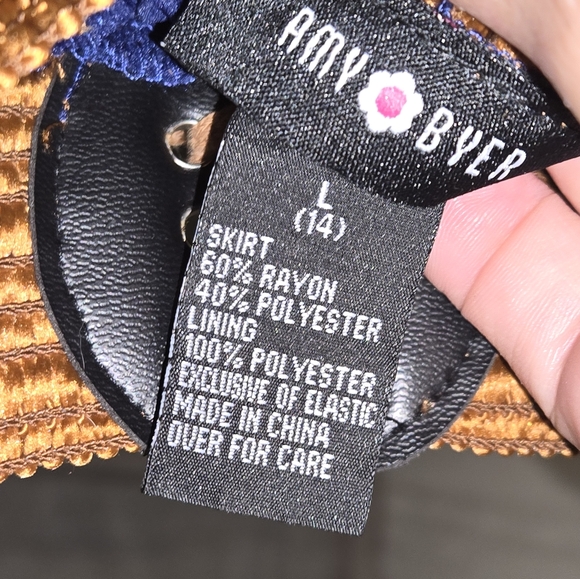 ***AMY BYERS  High and Low Skirt - Picture 6 of 6